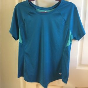 Teal and Turquoise Old Navy Workout Top